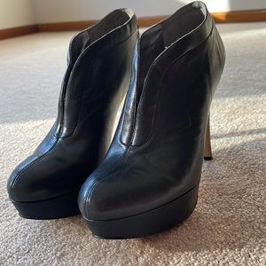 Nine West black ankle boots
